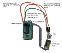如何将MAX11301WING PIXI 20端口、混合信号I/O与MAX32