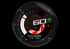 <b>基于星宸科技SSD202D芯片的圆屏智能互联电动车仪</b>