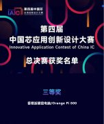 实力绽放！迅龙软件Orange Pi 800斩获IAIC中国芯应用