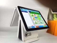 串口屏解决方案：大彩串口屏在智能收银机行业