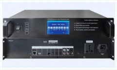 串口屏解决方案：大彩串口屏广播音响行业的应