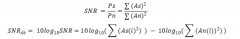 信噪比SNR是怎么计算的呢？如何去实现呢？