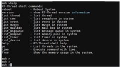 梁山派GD32F450/470-RT-Thread Nano移植（三）