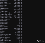 查看Linux系统内存使用情况的几种方法