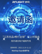 “江苏优品•畅行全球”线上对接会|南京通信电