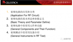 射频电路基础知识：射频电路的基本理论和参数