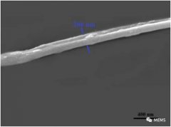 基于非接触直写法的单取向纳米纤维气体传感器