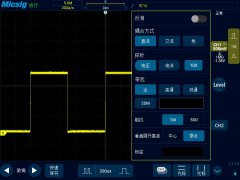 示波器的硬件带宽限制和高低通数字滤波功能
