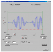 基于MAX1396EVKIT实现示波器的原理图