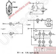 用小型闪光灯泡制作闪光彩灯