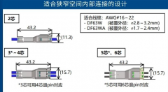 HRS连接器新品 内部电源用中继连接器DF