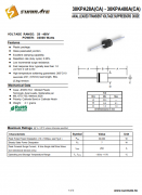 30KPA168A单向二极管：高耐压，低损耗，性能卓越