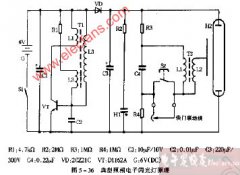 典型照相机闪光灯电路原理图