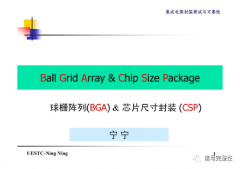 球栅阵列(BGA) &芯片尺寸封装(CSP)对比