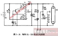 海鸥SX-320闪光灯电路图