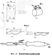 附有剥线钳的电烙铁