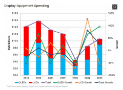 2019-2025年显示设备投资展望
