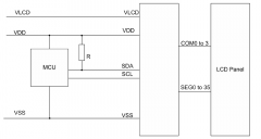家用闹钟液晶驱动芯片可使用CN90C4S40，替代BL55