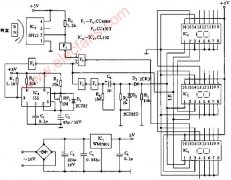 集成化数字转速仪电路图