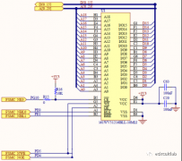 STM32F1系列MCU硬件电路FSMC接口设计