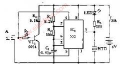 实用数字电平探头电路图