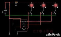 9v直流电源的水位显示电路设计及原理