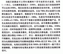 双踪模拟示波器