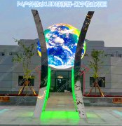 辽宁鞍山铁矿国企项目P4户外球形屏案例
