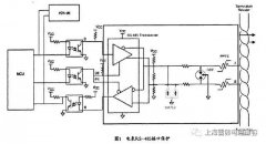 基于leiditech SM712的RS485精确保护电路图