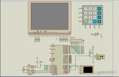 基于51单片机的密码保护的串口可调节时钟设计案