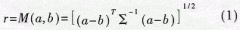 基于修正的M距离辐射源识别方法及计算机仿真