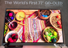 三星将发布全球首款77寸QD-OLED电视