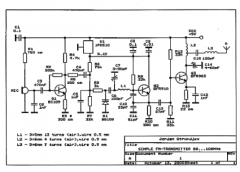 fm收音机发射机电路图分析