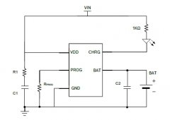 锂电池充电芯片优晶YS4054BSC可用于便携式媒体播