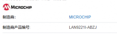 <b>LAN9221I-ABZJ  以太网控制器详细参数</b>