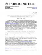 最新消息：fcc开始收取年费了，截止时间2022年