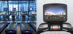 串口屏解决方案：大彩串口屏在智能健身跑步机