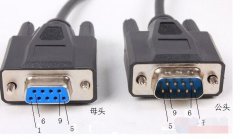 DB9公头母头接口引脚的定义