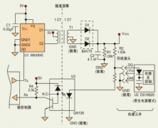 利用光耦、变压器和Dallas单线串行线构成隔离传