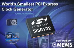 Silicon Labs推出业界最小尺寸PCI Express时钟IC