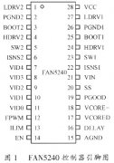 FAN5240同步补偿式单输出PWM控制器集成电路
