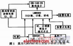基于LM8560的石英数字钟的设计