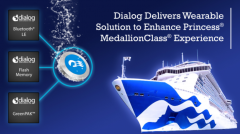 Dialog为嘉年华邮轮集团的OceanMedallion™可穿戴设备