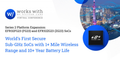 <b>Silicon Labs在全球率先推出安全Sub-GHz片上系统 无线</b>