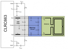 非接触式读取器IC天线设计