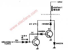 非专业性无线电收发机的继电器接口