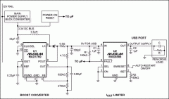 在插入时可以防止USB电流过冲的简单电路
