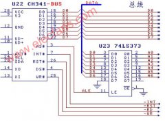 CH341与BUS并口方式应用