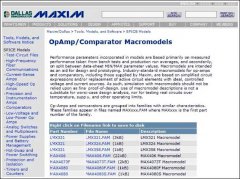 MAX4230运算放大器Spice模型