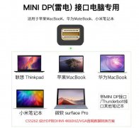 <b>Capstone/CS5262 DP转HDMI+VGA 转换器IC方案设计</b>